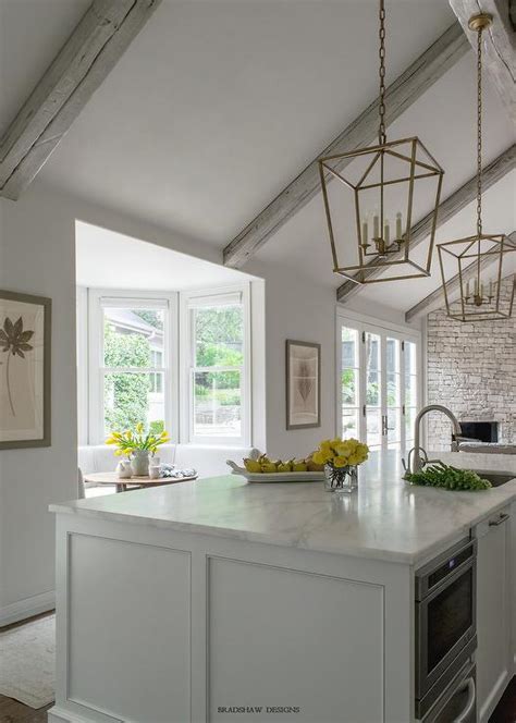 Vaulted Ceiling Above Kitchen Cabinets | Shelly Lighting