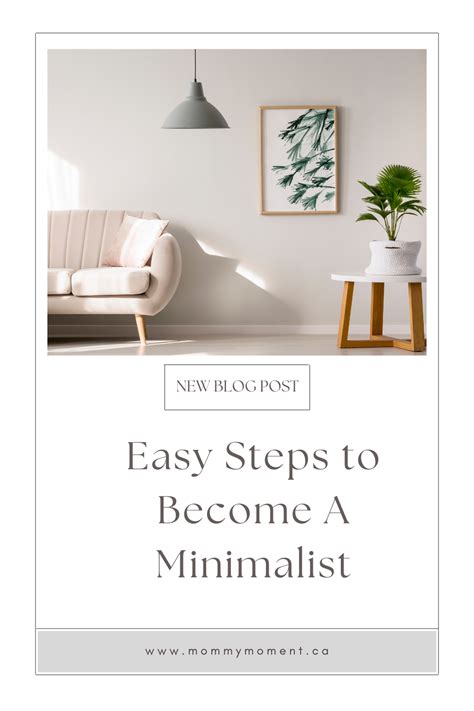 Benefits Of Minimalism Mommy Moment