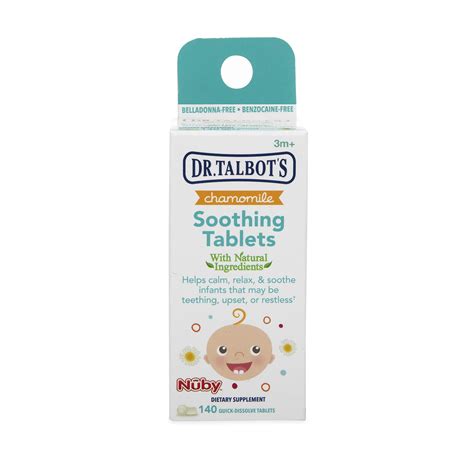 Dr Talbot S Chamomile Soothing Tablets Quick Dissolve 140 Count Lifeirl