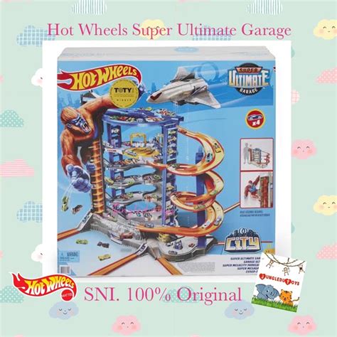 Jual Mattel Hot Wheels Super Ultimate Garage Playset Original Mainan Lintasan Mobil Hotwheel