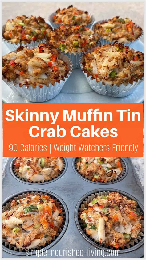 Skinny Muffin Tin Crab Cakes Weight Watchers Recipes