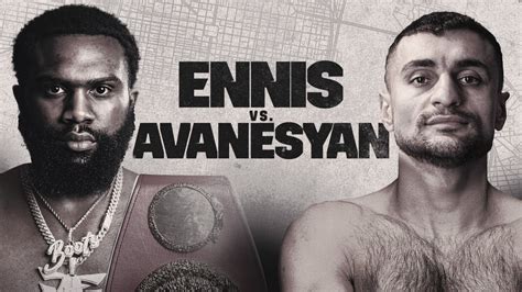 ENNIS VS AVANESYAN FIGHT COMMENTARY!! - YouTube