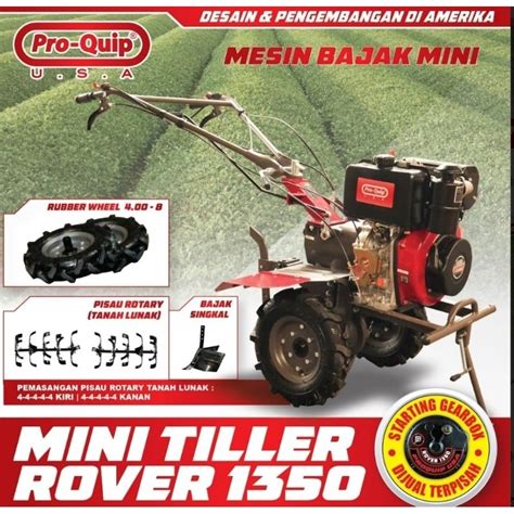 Jual Mesin Cultivator Tiller Cakar Baja Holtikultura Mesin Solar