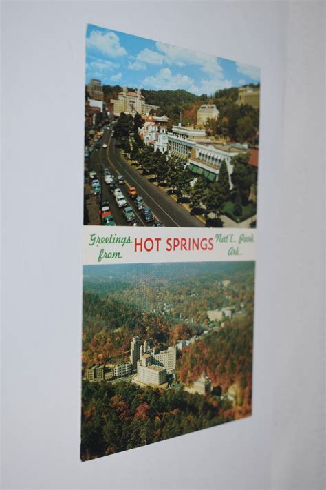 We Bathe The World Hot Springs National Park Arkansas Postcard Crocker