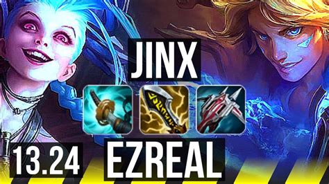 Jinx Thresh Vs Ez Zyra Adc Games Godlike Kr