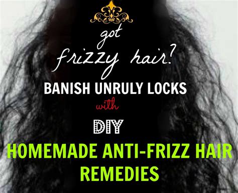 Diy Hair Masks For Frizzy Hair Homemade And Natural Dry Frizzy Hair Anti Frizz Hair Anti Frizz