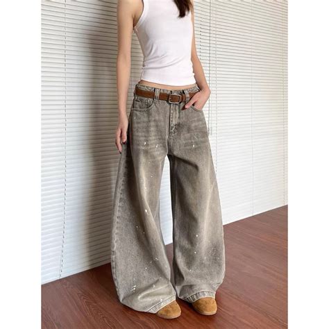 Varvet C Bigsize Qu N Jeans X M Baggy Th I Trang Hot Trend Shopee Vi T Nam