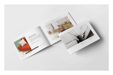 Landscape Book Mockup on Behance