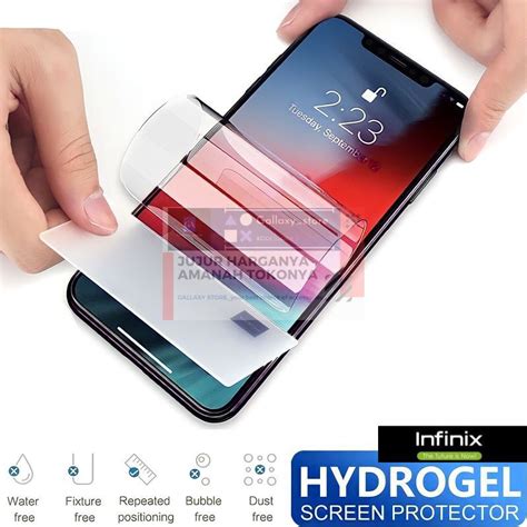 Jual HYDROGEL SCREEN PROTECTOR INFINIX NOTE 12i 2022 HOT 20 5G PLAY 20S 20i Shopee Indonesia