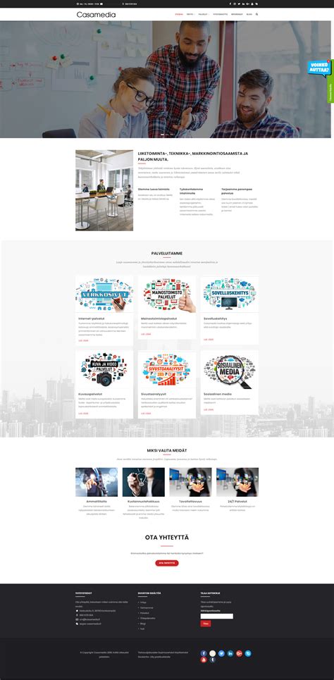 Full Page Screen Capture | Casamedia - Digimaailman moniosaaja