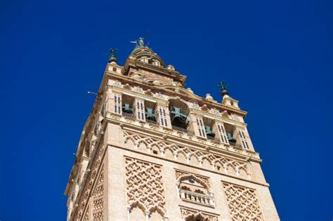 Seville Cathedral Giralda Tower Seville Andalusia Spain Travel And