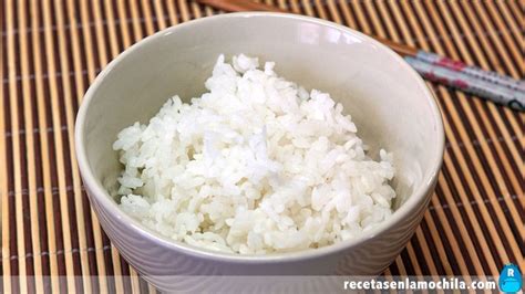 Arroz Blanco Estilo Japon S Sin Arrocera Recetas En La Mochila