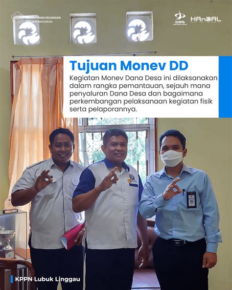 MONITORING DAN EVALUASI PENYALURAN DANA DESA TAHAP II