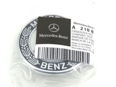 Nuovo Originale Blu Mercedes Cofano Stemma Anteriore Logo Per Un S Cla