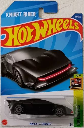 Hw Kitt Concept Negro Auto Increíble Hot Wheels Mattel MercadoLibre