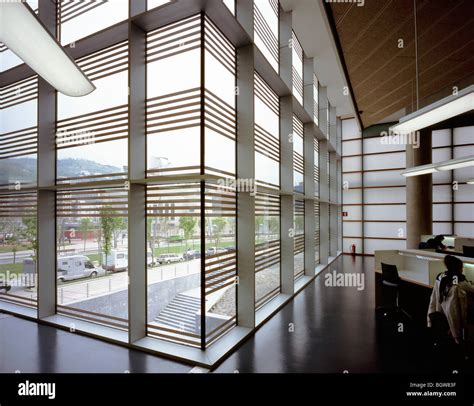 deusto-crai university library detail showing Stock Photo - Alamy