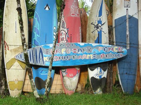 Maui Surfboard Fence - Ka`ohu Farms Pe`ahi ~ 2012 Maui Trip | Maui ...