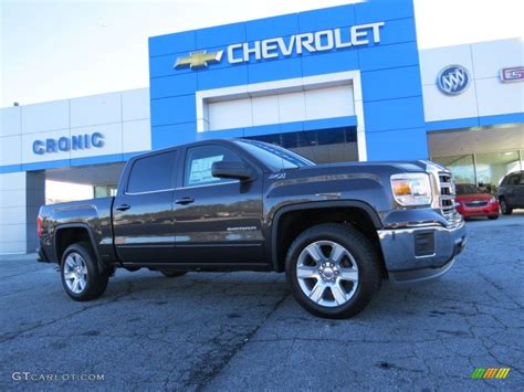 2014 Iridium Metallic Gmc Sierra 1500 Sle Crew Cab 4x4 90960664 Photo