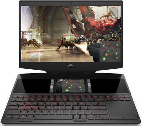 Игровой лэптоп HP Omen X 2S оснащён двумя экранами