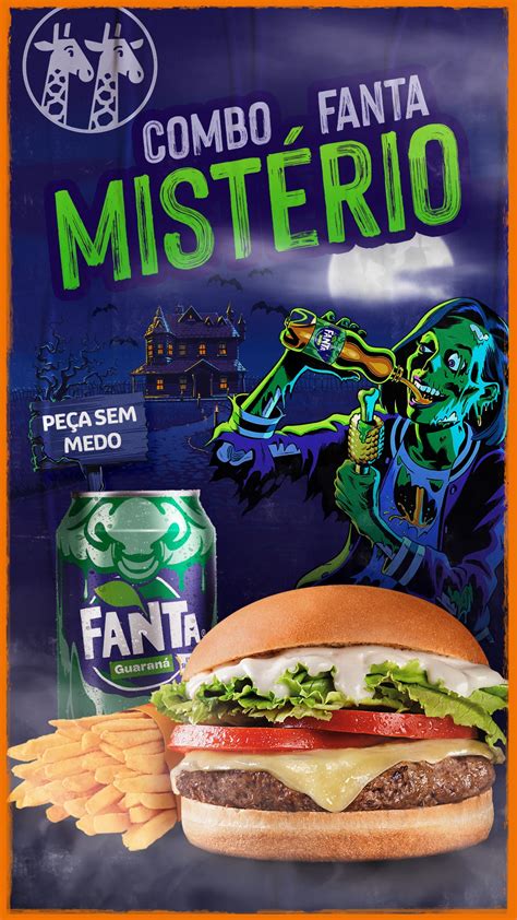 Giraffas E Fanta Lançam Combo Mistério Para O Halloween Gkpb Geek