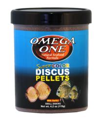 Omega One Super Color Small Sinking Discus Pellets 4 2 Oz