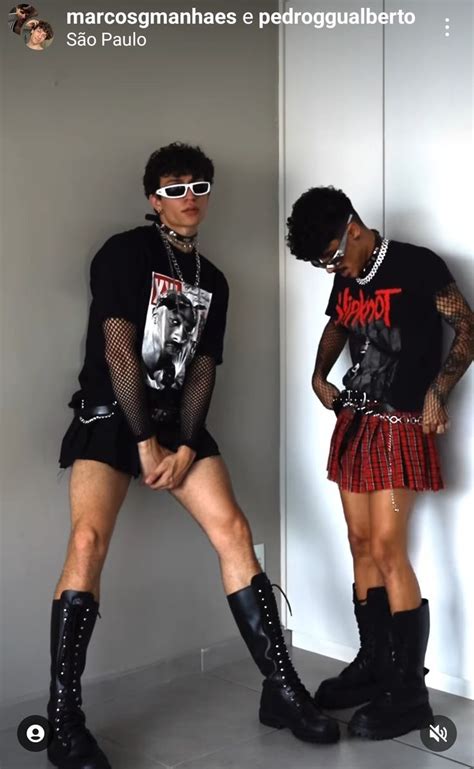 Mens Oversized Fashion Goth Mens Fashion Androgynous Fashion