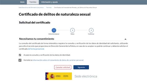 Certificado De Delitos Sexuales Con Cl Ve Pin