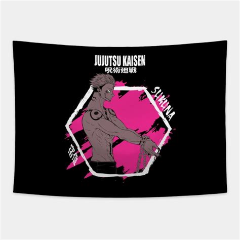 Sukuna Jujutsu Kaisen Sukuna Tapestry Teepublic