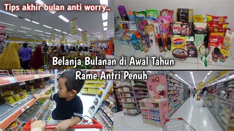 Tips Belanja Bulanan Hemat Lengkap Irt Rutinitas Ibu Rumah Tangga