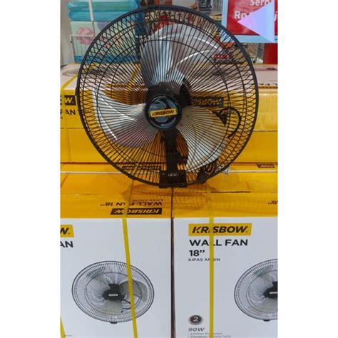 Jual KRISBOW KIPAS ANGIN DINDING KIPAS INDUSTRIAL 18 INCH WALL FAN