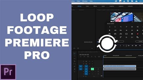 Premiere Pro How To Loop Footage YouTube