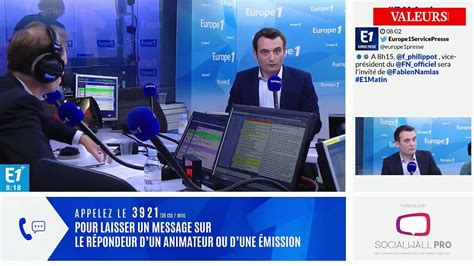 VIDEO Forian Philippot justifie les dénonciations du Front national