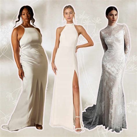 turtle neck wedding dresses 4