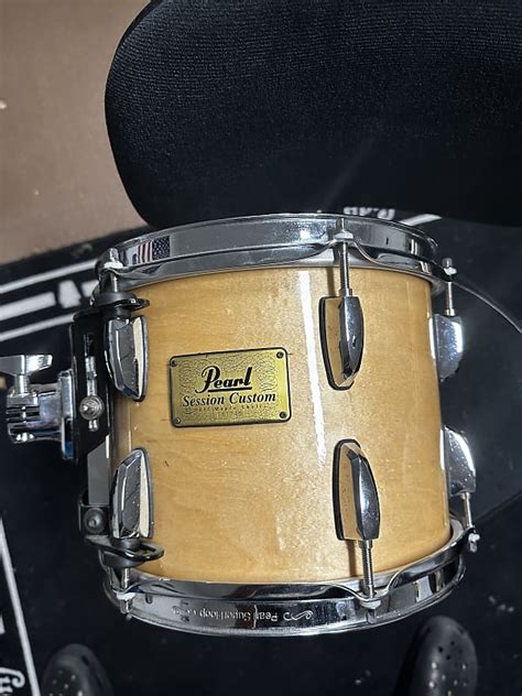 Pearl Session Custom Tom Session Custom Na Natural Maple Reverb