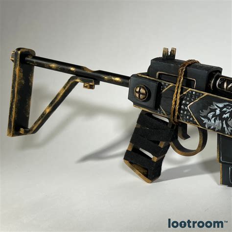 Rust Semi Rifle Sar Anthric Skin Lifesize Cosplay Gamer T