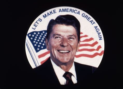 Ronald Reagan Lets Make America Great Again Blank Template Imgflip