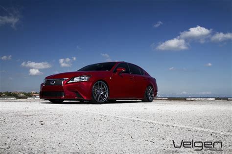 2013 Lexus Gs350 Fsport On Vmb5 20x9 And 20x105 Velgen Wheels