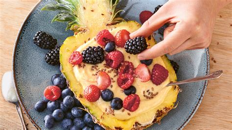 Ananas Beeren Bowl Rezept Selbst Machen Alnatura