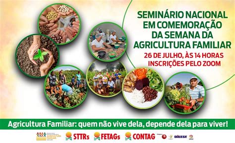 Agricultura Familiar Semin Rio Nacional Em Comemora O Da Semana