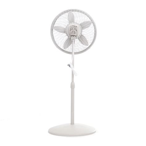 Lasko 16 Oscillating 3 Speed Pedestal Fan S16200 White 52 Off