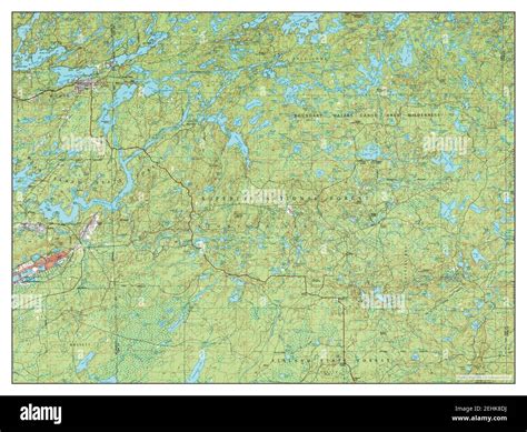 Ely minnesota map Cut Out Stock Images & Pictures - Alamy