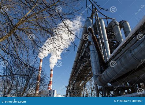 Air Pollution Smoke from Pipes and Factory Stock Image - Image of factory, smokestack: 112744937