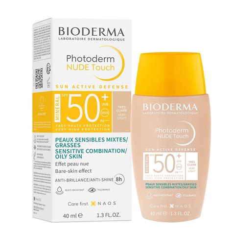 Bioderma PhotoDerm Nude Touch 50 FPS Tono Claro 40 Ml Farmacia Soriana