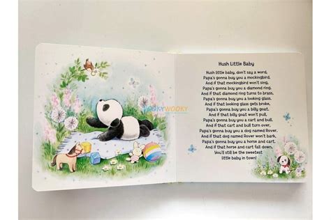 Baby’s First Lullabies BoardBook – – Booky Wooky