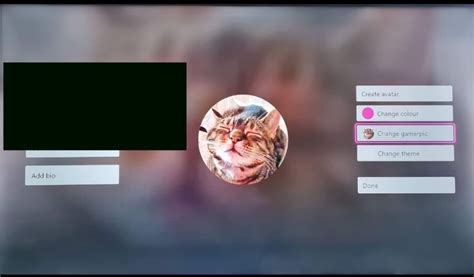 how to change your xbox profile pic