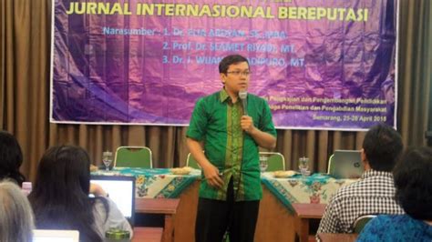 Ini Dia Bengkel Manuskrip Penulisan Artikel Jurnal Internasional