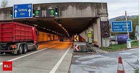 Einfache Sprache Plabutsch Tunnel wird für 4 Nächte gesperrt