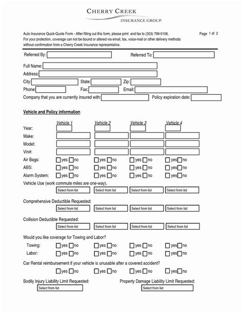 Texas Liability Insurance Card Template - diarysupernal