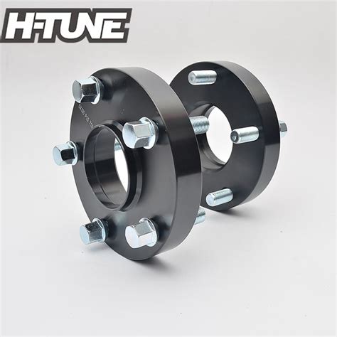 H Tune A Pair Forged Aluminum Black Mm Thick X Cb Hub Centric