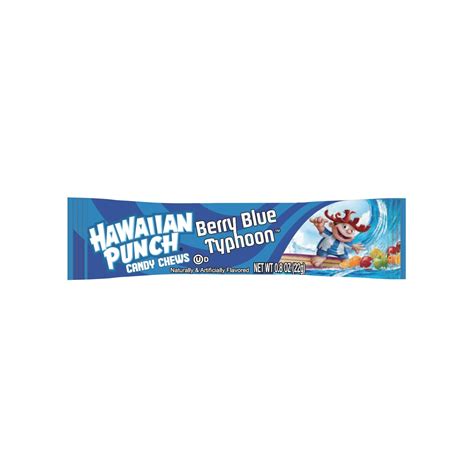 hawaiian punch chews bar berry blue typhoon